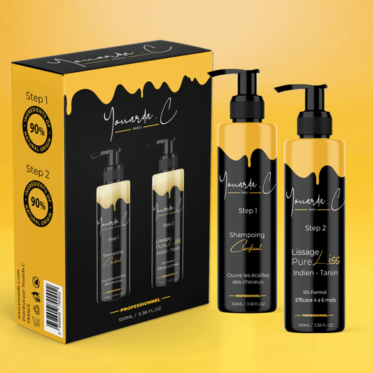 YOUARDA•C Kits de soin des cheveux LISSAGE INDIEN/TANIN YOULISS