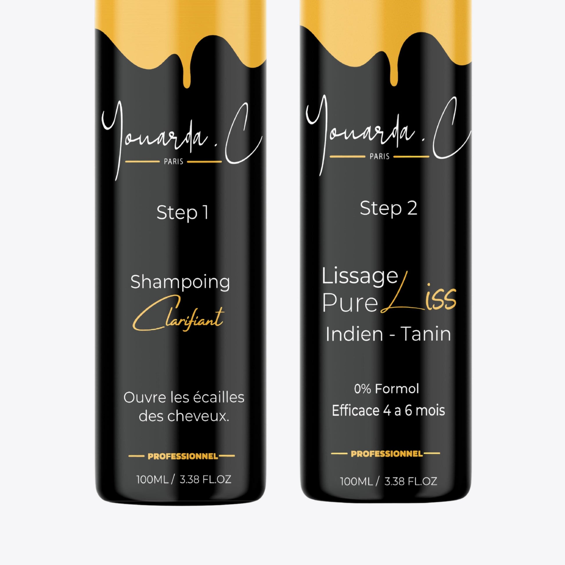 YOUARDA•C Kits de soin des cheveux Youarda.C – Lissage Pro Indien/Tanin YOULISS – Cheveux Lisses 4 à 6 Mois, 0% Formol, Sans Odeur & Sans Fumée, Compatible Enfants & Femmes Enceintes, odeur violette