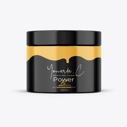 YOUARDA•C Soin des cheveux Masque Lissant POWER B – Ultra Lissant, Réparation Choc, Fortifiant Intense & Douceur Absolue, Effet Soie