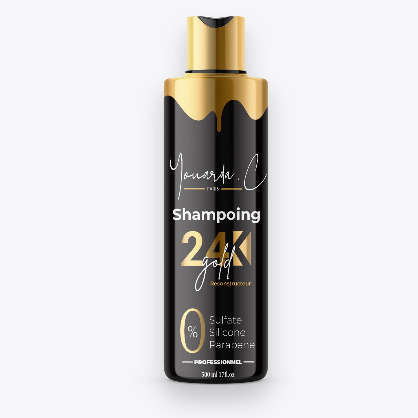 YOUARDA•C Soin des cheveux Youarda.C – Gamme GOLD 24K Édition Limitée – Reconstruction Immédiate, Cheveux Sublimés