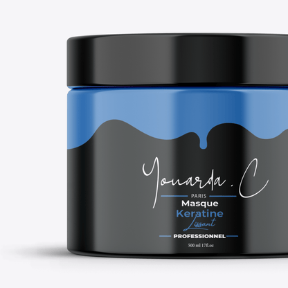 YOUARDA•C Soin des cheveux 👑 Youarda.C® – Gamme KÉRATINE LISSANT – Lisse, Démêle & Facilite le Coiffage - Cheveux Indisciplinés, Anti-Frisottis, Lissage