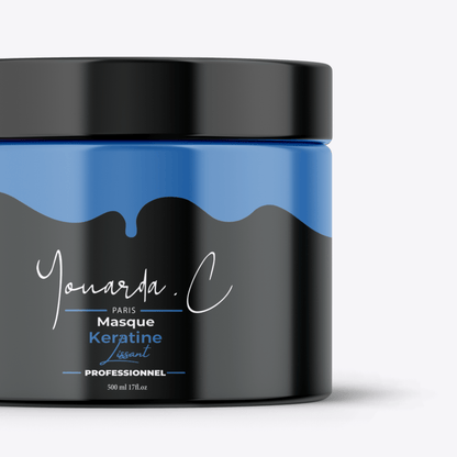YOUARDA•C Soin des cheveux 👑 Youarda.C® – Gamme KÉRATINE LISSANT – Lisse, Démêle & Facilite le Coiffage - Cheveux Indisciplinés, Anti-Frisottis, Lissage