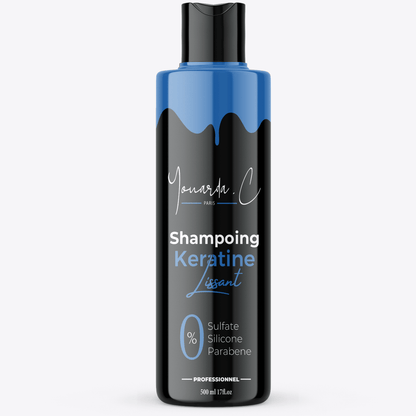 YOUARDA•C Soin des cheveux 👑 Youarda.C® – Gamme KÉRATINE LISSANT – Lisse, Démêle & Facilite le Coiffage - Cheveux Indisciplinés, Anti-Frisottis, Lissage