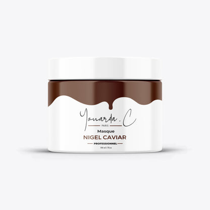 YOUARDA•C Soin des cheveux Youarda.C – Gamme Nigel Caviar – Soin Luxe & Nutrition Intense, Anti-Pelliculaire, Nigelle, Caviar & Amande Douce
