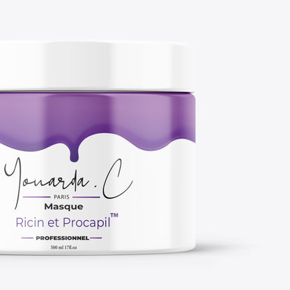 YOUARDA•C Soin des cheveux Youarda.C – Gamme Ricin & Procapil – Diminue La Chute & Boost Repousse,Formule Puissante et Breveté, Accélérateur de Pousse