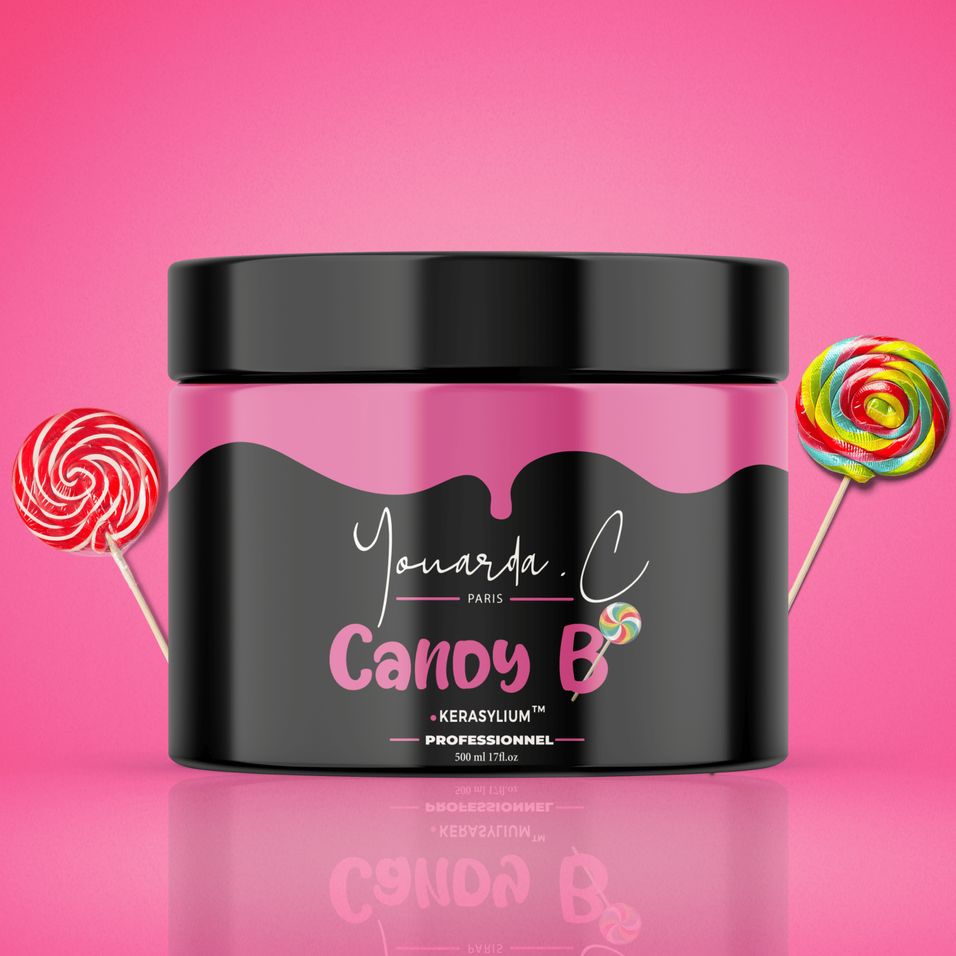 YOUARDA•C Soin des cheveux Youarda.C – Masque Lissant CANDY B – Ultra Lissant, Réparation Choc, Fortifiant Intense & Douceur Absolue, Effet Soie