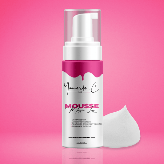 YOUARDA•C Solutions pour friser et défriser les cheveux MOUSSE MAGIC LISS