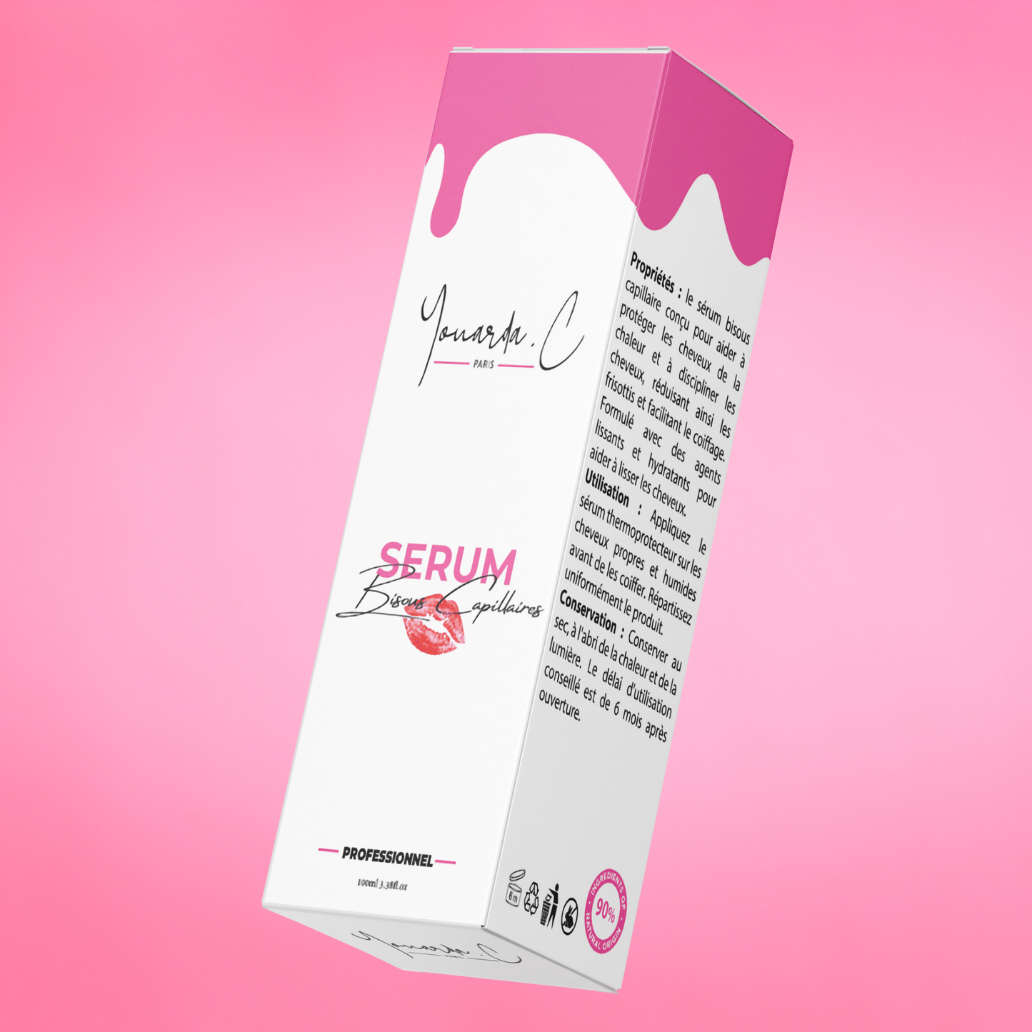 YOUARDA•C Solutions pour friser et défriser les cheveux SERUM BISOUS CAPILLAIRES