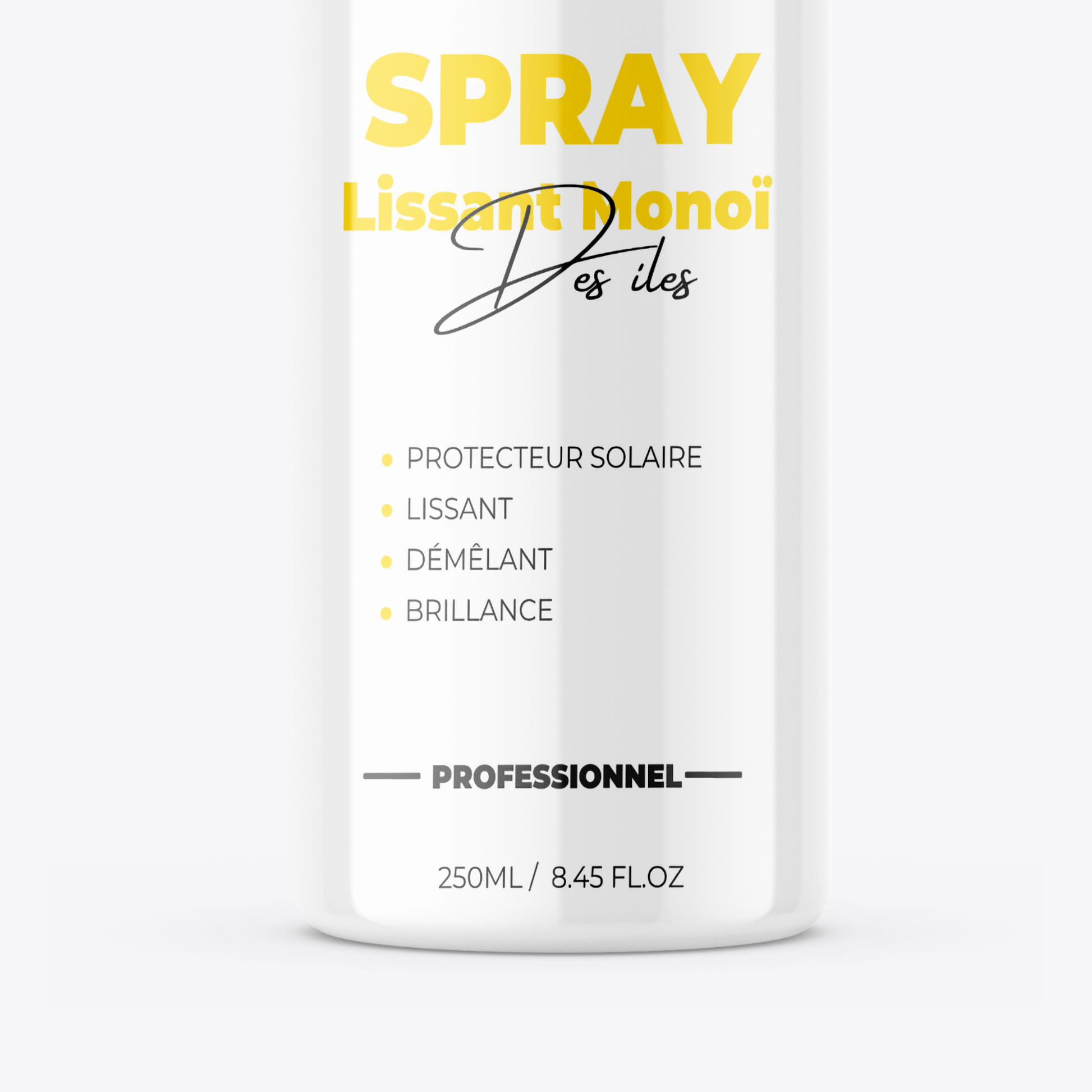 YOUARDA•C Solutions pour friser et défriser les cheveux SPRAY LISSANT MONOÏ DES ILES