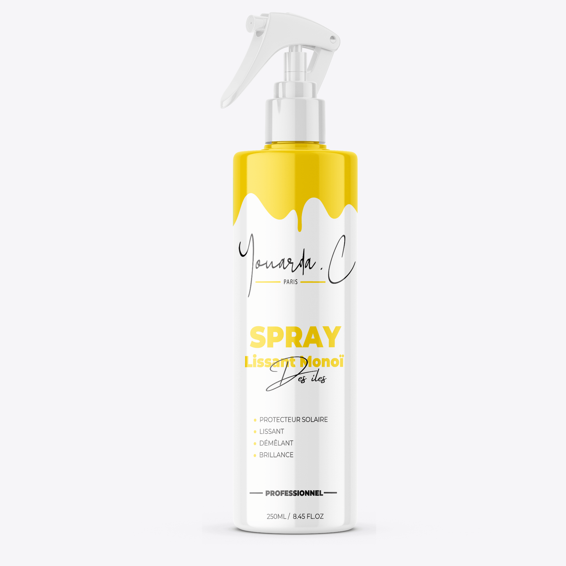 YOUARDA•C Solutions pour friser et défriser les cheveux SPRAY LISSANT MONOÏ DES ILES