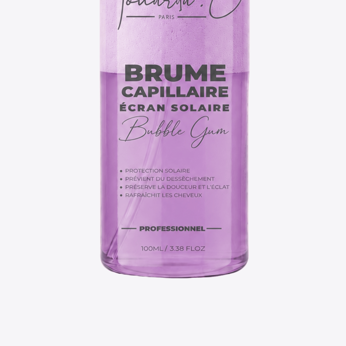 YOUARDA•C Solutions pour friser et défriser les cheveux 🏖 Youarda.C – Brume Capillaire Ecran Solaire – Odeur Bubble Gum, Protecteur UV, Chaleur