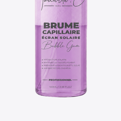 YOUARDA•C Solutions pour friser et défriser les cheveux 🏖 Youarda.C – Brume Capillaire Ecran Solaire – Odeur Bubble Gum, Protecteur UV, Chaleur