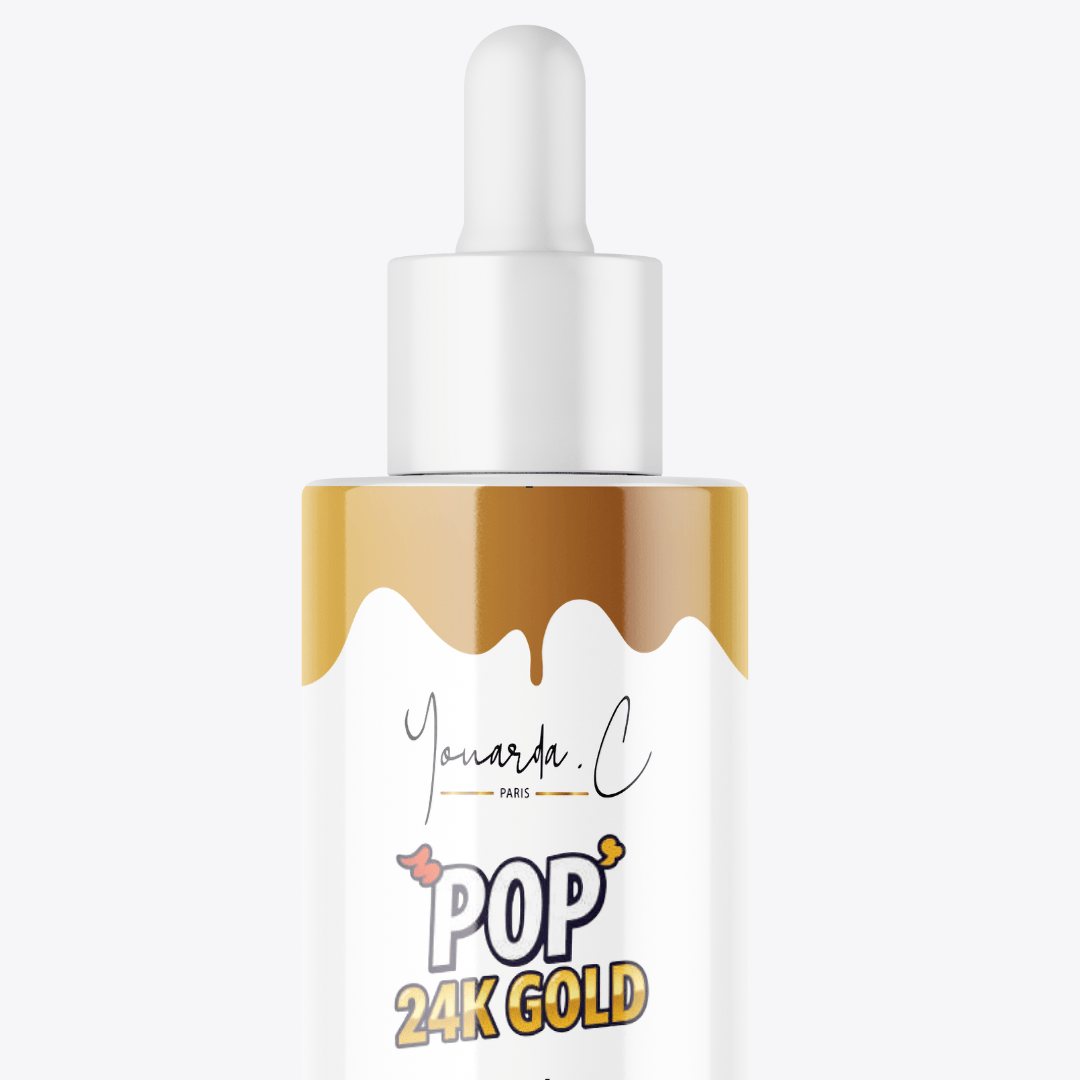YOUARDA•C Solutions pour friser et défriser les cheveux Youarda.C – Huile Prelavage BOOSTER POP 24K GOLD – Éclat 24K, Soin Sublimateur & Brillance Luxueuse, Nourrit, Illumine & Revitalise en Profondeur