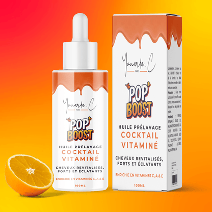 YOUARDA•C Solutions pour friser et défriser les cheveux Youarda.C – Huile Prelavage Pop Boost