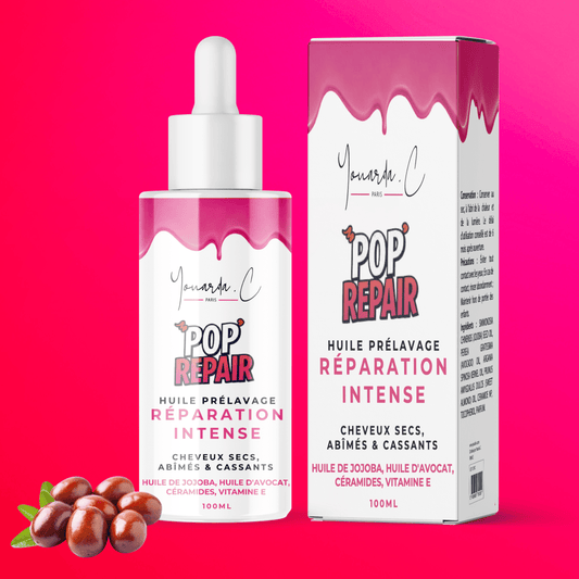 YOUARDA•C Solutions pour friser et défriser les cheveux Youarda.C – Huile Prelavage Pop Repair