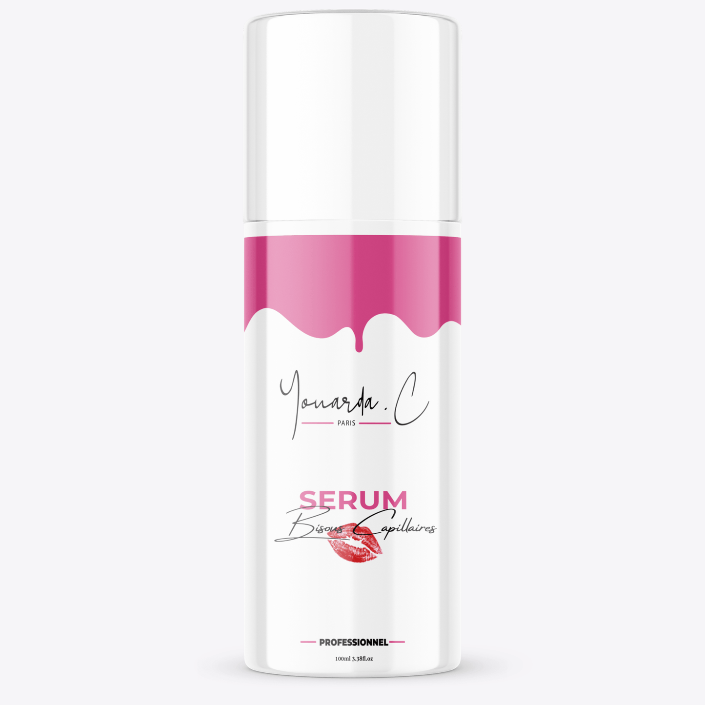 YOUARDA•C Solutions pour friser et défriser les cheveux Youarda.C – Sérum Bisous Capillaires – Sublimateur Professionnel 100ml Kératine Huile d'Argan Premium Aloé Vera & Vitamine E Anti-frisottis Hydratant Réparateur et Thermoprotecteur pour un Glow Instantané