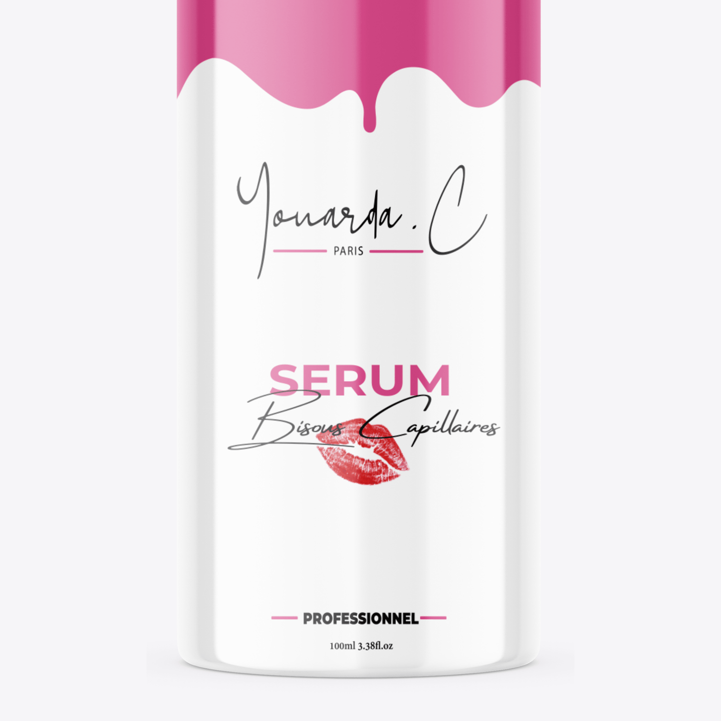 YOUARDA•C Solutions pour friser et défriser les cheveux Youarda.C – Sérum Bisous Capillaires – Sublimateur Professionnel 100ml Kératine Huile d'Argan Premium Aloé Vera & Vitamine E Anti-frisottis Hydratant Réparateur et Thermoprotecteur pour un Glow Instantané
