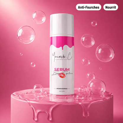 YOUARDA•C Solutions pour friser et défriser les cheveux 💖 Youarda.C® – Sérum Bisous Capillaires – Sublimateur Professionnel 100ml Kératine Huile d'Argan Premium Aloé Vera & Vitamine E Anti-frisottis Hydratant Réparateur et Thermoprotecteur pour un Glow Instantané