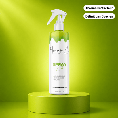 YOUARDA•C Solutions pour friser et défriser les cheveux 👩🏻‍🦱 Youarda.C® – Spray Curl – Boucles Ultra-Disciplinées, Effet Naturel,  Hydratation Profonde, Définition Parfaite